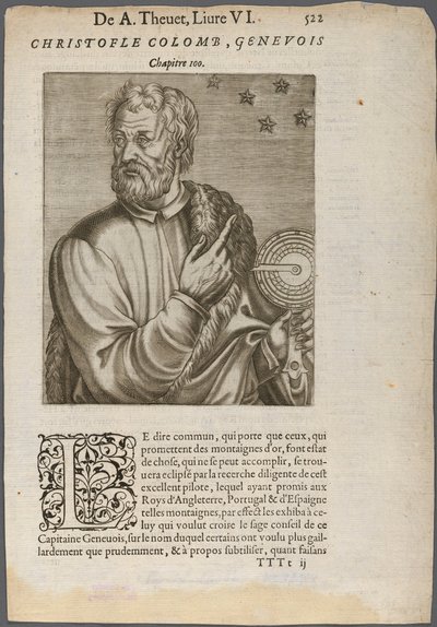 Cristoforo Colombo da Unbekannt Unbekannt